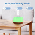 SPLITSKY 300ML Essential Oil Diffuser Aromatherapy Diffuser, Quiet 8 Hours Operation, 7-Color LED Light, 4 Timer, Remote Control, Auto-Off, Easy to Clean, for Bedroom, Living Room, Office, Home Gifts