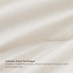 Bedsure Queen Comforter Set Beige - Bed in a Bag Queen Size Bedding 7 Pieces, Cationic Dyed Bed Set Gift for Family, Beige Soft Bedding for All Seasons Comforter with Sheets, Pillowcases & Shams
