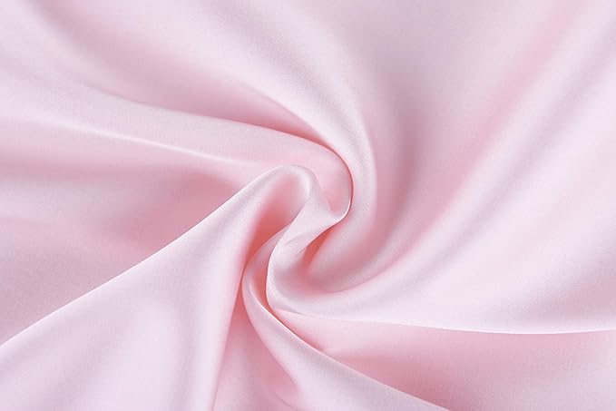 LecGee Womens Silk Satin Pajamas Short Sleeve Loungewear Two-Piece Sleepwear Button-Down Pj Set