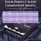 SLEEP SANCTUARY Satin Sheets King Size – 4 Piece Luxury Silky Bed Set, Softer Than Silk, 15" Deep Pocket, Cooling & Wrinkle-Free, Moisture-Wicking & Breathable for Hair & Skin (Navy Blue)