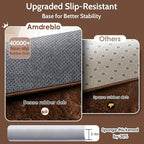 Amdrebio Dark Brown Area Rugs for Bedroom Living Room, 5x7 Fluffy Shaggy Plush Rugs for Kids Room Decor Aesthetic, Fuzzy Furry Chocolate Coffee Modern Cool Carpet for Classroom Playroom Dorm Nursery
