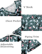 Ekouaer Silk Pajama for Women Short Sleeve Satin Pj Set Two Piece Soft Sleepwear Loungewear, S-XXL