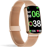 Health Fitness Tracker, Smart Watch with 24/7 Heart Rate, Activity Tracker with Blood Pressure and Blood Oxy-gen Monitor, 120 Sport Mode Waterproof Sleep Tracker for Women Men