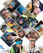 KIDSBAND Kids Headphones, Bluetooth Headband for Kids with Wired Playback 3.5 MM Jack for School, Travel