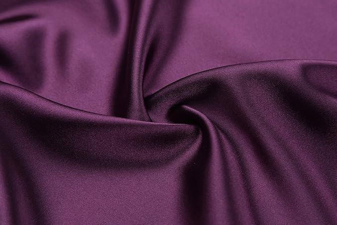 Women's Pure Short Satin Robes Bridesmaid and Bride Silky Robes Summer Sleepwear