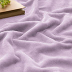 BEDELITE Fleece Blanket Lilac Throw Blankets for Couch & Bed, 300GSM Luxury Plush Cozy Fuzzy Blanket 50" x 60", Super Soft Warm Lightweight Throw Blanket for Travel Camping