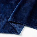 JIAHANNHA Classic Blue Throw Blanket Fleece Blanket Throw Size(60 by 80 Inches),Super Soft Cozy Plush Blanket for Couch Sofa Bed,Lightweight Warm Bed Blankets for Adults,All Season
