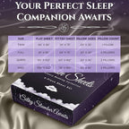 SLEEP SANCTUARY Satin Sheets Full Size – 4 Piece Luxury Silky Bed Set, Softer Than Silk, 15" Deep Pocket, Cooling & Wrinkle-Free, Moisture-Wicking & Breathable for Hair & Skin (Taupe)