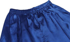 Umeyda Girls Womens Pajamas Set, Satin Silky Button Down Loungewear 2 Piece Short Sleeve Pants PJS Sets for Mommy Kids