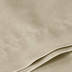 BEDELITE Satin Body Pillow Cover, Super Soft and Cooling Body Pillow Pillowcase for Hair and Skin, Breathable Silky Full Long Pillowcase Cover(20"x54", Taupe)