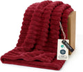 Bedsure GentleSoft Scarlet Sage Twin Blanket for Bed - Cozy Soft Blankets for Women, Cute Large Throws for Girls, 66x90 Inches