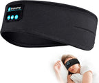 nine-tailed fox Sleep Mask Bluetooth Wireless Headphones Black for Women Men, Washable Sleeping Eye Mask for Side Sleeper, Soft Cotton Eye Music Covers for Travel Home