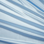 Light Blue Satin Pillowcases with Zipper （20x30）,Queen Size Pillowcases Set of 2, Light Blue Silk Pillowcase for Hair and Skin