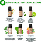 Folkulture Essential Oil Set for Diffuser | Set of 12 Essential Oils for Diffusers for Home | Diffuser Oil Scents | Lavender, Palo Santo, Frankincense |12 Days Advent Calendar 2025 for Women