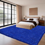 9x12 Shag Area Rugs for Living Room, Extra Large Ultra Soft Fluffy Furry Rug for Bedroom, Indoor Carpet Plush Fuzzy Nursery Rugs for Kids Girls and Boys, Dorms, Classroom, Home Decor Aesthetic, Blue