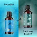 Mint Essential Oil Blend for Diffuser - Refreshing Mint Oil Diffuser Essential Oils with Cooling Peppermint Spearmint Bergamot and Eucalyptus Oils - Pure Aromatherapy Oils for Diffuser