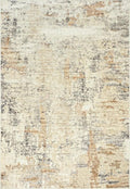 CRYPTOLITE Area Rugs 8x10 Rug for Living Room Abstract Washable Rug with Non-Slip Backing Low Pile Area Rug for Bedroom, Dining Room, Khaki