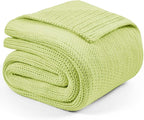 L'AGRATY Knitted Weighted Blanket - 48"x72" 20lbs Cooling Chunky Knit Heavy Blanket for Adults Braided Crochet Throw Thick Cable Yarn Knit Decorative No Beads Evenly Weighted Machine Washable