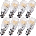 BlueStars E12 T20 25W Incandescent Bulbs Salt Lamp 120V 2700K Warm White Light 150lm for Himalayan Salt Lamps & Baskets, Scentsy Plug-in & Wax Warmers, Night Lights - 8 Packs