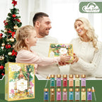 Fragrance Essential Oils Set - 14pcs, Aromatherapy Oils for Skin, Diffusers, Home Care, Humidifier Laundry, Candle Making - Tea Tree, Sandalwood, Lavender, Vanilla, Eucalyptus and More (5mL)