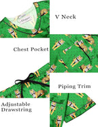 Ekouaer Silk Pajama for Women Short Sleeve Satin Pj Set Two Piece Soft Sleepwear Loungewear, S-XXL