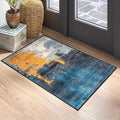 Area Rug 2x3 ft Rug Washable Boho Rugs Non Slip Low Pile Floral Small Carpet for Bedroom, Bedside, Kids Room, Office, Dining Room