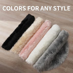 Small Faux Fur Rug, 2x4 ft Ultra Soft Sheepskin Rugs Chair Sofa Cover Seat Pad, Pink Fluffy Shag Rug for Bedroom Nursery Kids Room, Luxury Shaggy Rug Fuzzy Plush Floor Carpets, Cute Dorm Home Decor