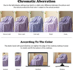 NEWCOSPLAY Super Soft Throw Blanket Lavender Premium Silky Flannel Fleece 3D Checkered Lightweight Bed Blanket All Season Use (Lavender Checkered, Throw(50"x70"))