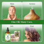 Siva Peppermint Arvensis Essential Oil - 4 Fl Oz – 100% Natural Peppermint Arvensis Oil - for Diffuser, Face, Skin Care, Aromatherapy, Hair Care, Scalp and Body Massage - with Dropper