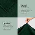 Utopia Bedding Fleece Blanket Twin Size Forest Green 300GSM Luxury Anti-Static Fuzzy Soft Microfiber Bed Blanket (60x80 Inch)
