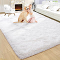 Noahas Large Fluffy Cream White 7x10 Area Rugs for Living Room Bedroom,Thick Shag Throw Rug,Big Soft Shaggy Bedside Non-Slip Plush Dorm Nursery Kids Carpet