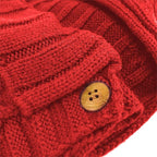 XMWEALTHY Newborn Baby Wrap Swaddle Blanket Knit Sleeping Bag Receiving Blankets Stroller Wrap for Baby Red 0-6 Month