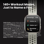 Amazfit Bip 6 Smart Watch 46mm, 14 Day Battery, 1.97" AMOLED Display, GPS & Free Maps, AI, Bluetooth Call & Text, Health, Fitness & Sleep Tracker, 140+ Workout Modes, 5 ATM Water-Resistance, Black