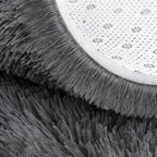 6x9 Area Rug Fluffy Shaggy - Ultra Soft Faux Fur Non-Slip Machine Washable Carpet for Bedroom, Living Room, Nursery & Dorm Cozy Home Decor