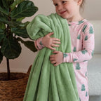 Bedsure GentleSoft Fleece Blanket Twin Size Green - 300GSM Lightweight Plush Fuzzy Cozy Soft Warm Blanket for Bed, Sofa, Couch, Travel, Camping, Emerald, 60x80 inches