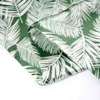 ZIMASILK 100% Pure Mulberry Silk Pillowcase for Hair and Skin Health,Both Sides 19 Momme Silk Floral Print,1pc (King 20''x36'',White Leaves)