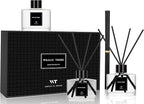 Reed Diffuser Set of 3 for Bathroom Shelf Decor, Sticks Diffuser with Essential Oils Included | Lavender & Fir & Eucalyptus,Jasmine & Lily,Sandalwood Cashmere Rose Scent(1.7 fl oz/Pack) | Defusers