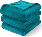 BEDELITE Throw Blanket for Couch and Bed - 300GSM Luxury Plush Cozy Fleece Blanket 50x60 Inches Bluebird, Soft Lightweight Blanket for Travel Camping