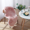 Small Faux Fur Rug, 2x4 ft Ultra Soft Sheepskin Rugs Chair Sofa Cover Seat Pad, Pink Fluffy Shag Rug for Bedroom Nursery Kids Room, Luxury Shaggy Rug Fuzzy Plush Floor Carpets, Cute Dorm Home Decor