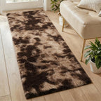 Ultra Soft Fluffy Shaggy Runner Rug 2x4, Modern Plush Indoor Carpet for Hallway Entryway Bedroom Living Room Kitchen, Upgraded Non-Slip Fuzzy Rug