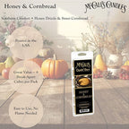 McCall’s Candles | Honey & Cornbread | Scented Wax Melt | Sweet Honey Drizzle, Warm Cornbread & Country Butter | 6-Piece Break-Apart Bar | 12–24 Hours Per Wedge | Poured in the USA | 5.5 oz