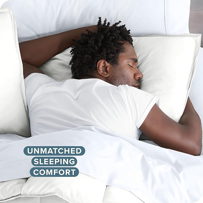 Bare Home Bedding Duvet Cover King Size - Premium 1800 Super Soft Collection - Lightweight, Cooling - Soft Breathable Bedding Duvet Cover (King, Cream)