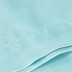 BEDELITE Satin Body Pillow Cover, Super Soft and Cooling Body Pillow Pillowcase for Hair and Skin, Breathable Silky Full Long Pillowcase Cover(20"x54", Blue)