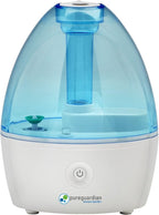 Pure Guardian H910BL Ultrasonic Cool Mist Humidifier, 14 Hrs. Run Time, 210 Sq. Ft. Coverage, Small Rooms, Quiet, Filter Free (Pack of 2)