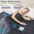 Topcee Weighted Blanket for Adults (12lbs 48"x72"), Minky Dots Heavy Blanket for 110-130lbs Sleeping, Soft, Cozy and Cooling Weighted Throw Blankets, Machine Washable, Grey