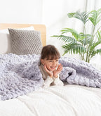 clootess Chunky Knit Blanket Knitted Throw Crochet Chenille Yarn Woven for Bed Sofa Textured Thick Cable Decor (Grey 40x60 in)