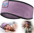 Voerou Sleep Headphones Wireless Bluetooth 5.4 Sports Headband, Sleeping Headphones Eye Mask Earbuds Music Headband for Side Sleepers Perfect for Workout Running Travel Yoga Cool Gadgets Tech Gifts