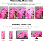 NEWCOSPLAY Super Soft Queen Blanket Pink Premium Silky Flannel Fleece 3D Waffle Checkered Lightweight Bed Blanket All Season Use (Hot Pink, Queen(90"x90"))