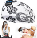 LC-dolida Sleep Headphones Bluetooth Wireless Headphones with Thin HD Stereo Speakers Perfect for Side Sleepers, Sport, Yoga, Travel