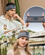 Perytong Sleep Headphones Bluetooth Headband Earphones Wireless, Sleeping Headphones Headband for Sleeping, Sports, Gifts, Workout, Jogging, Yoga, Insomnia, Air Travel, Meditation